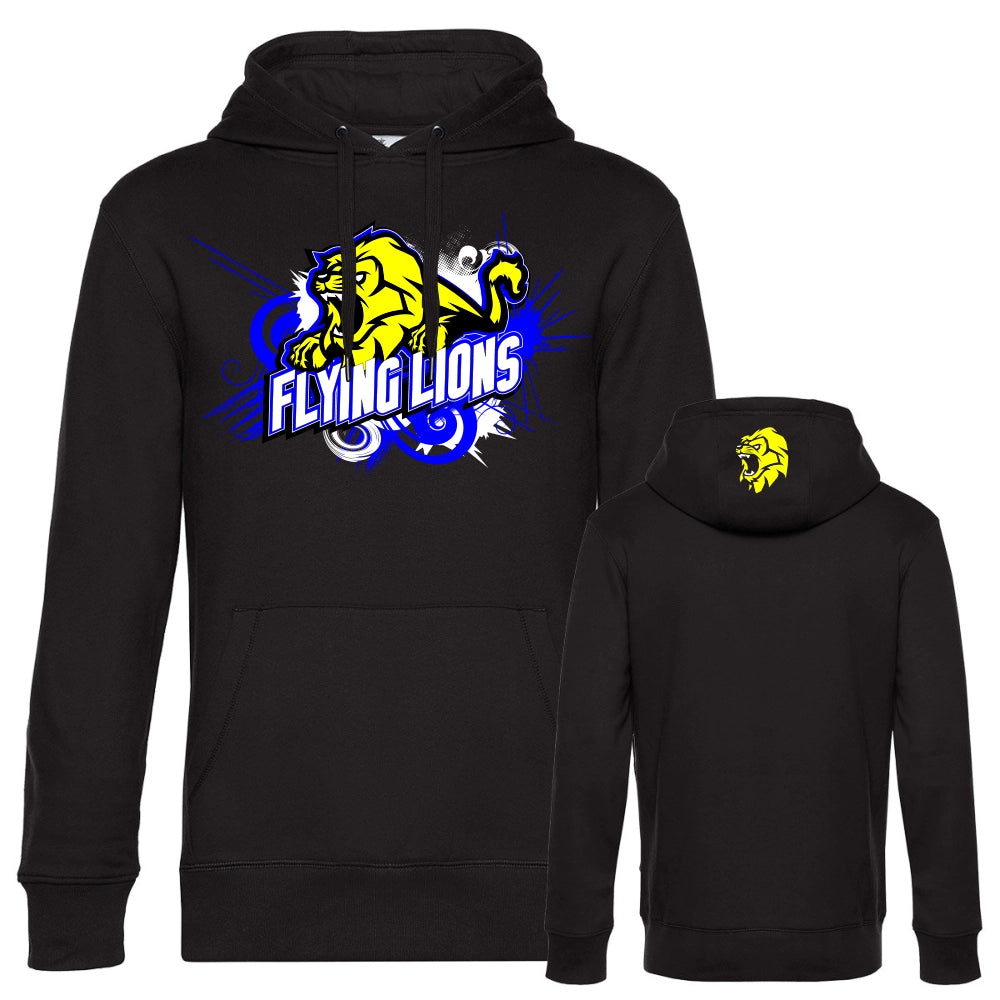 Flyinglions Cheerleader Hoodie (Deep Black)