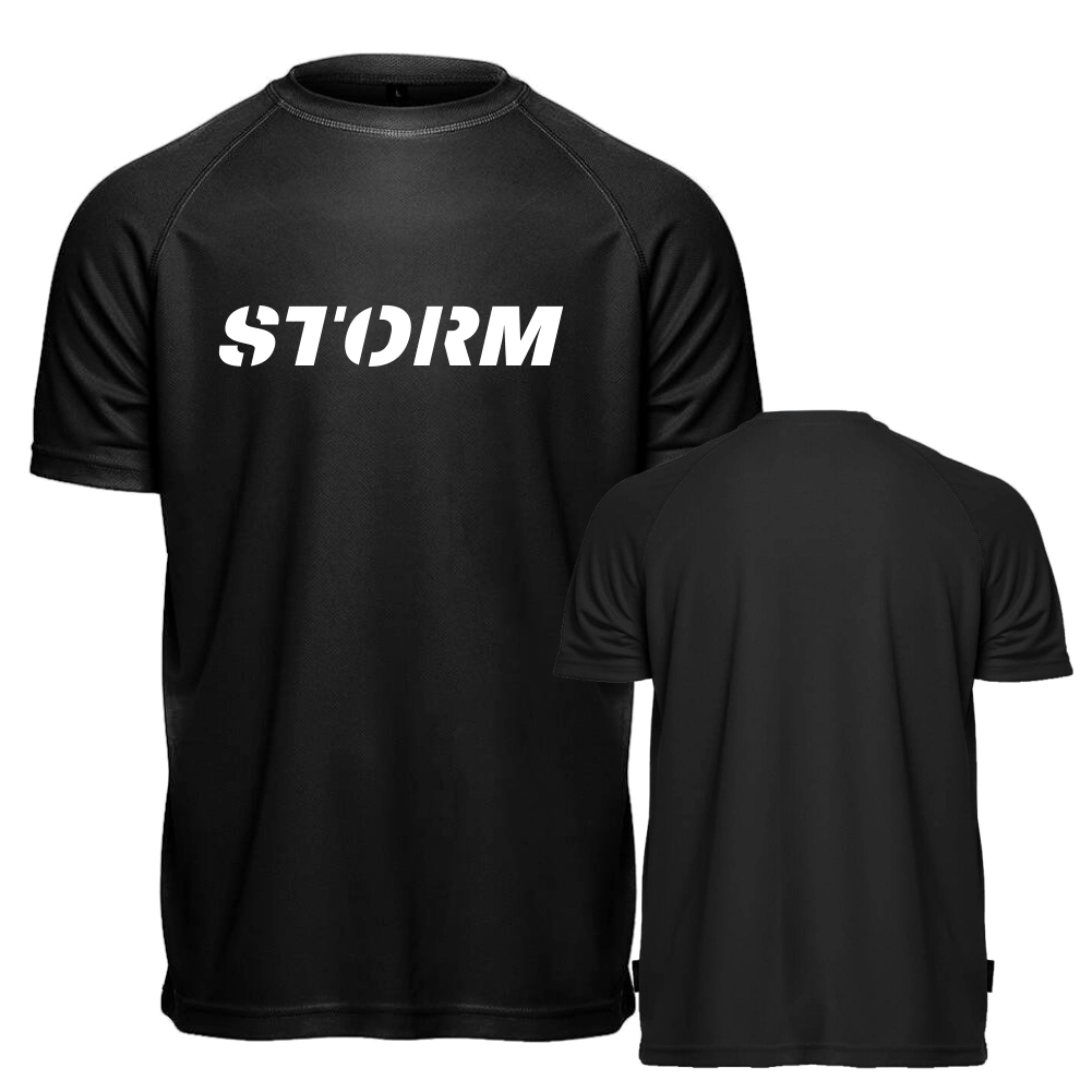 Green Storm Trainingsshirt (Jet Black)