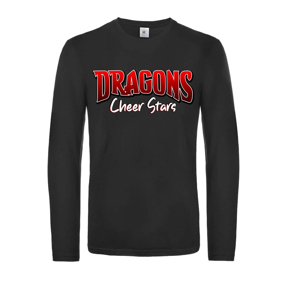 Dragons Cheer Stars King Crew Neck Pullover (Black Pure)
