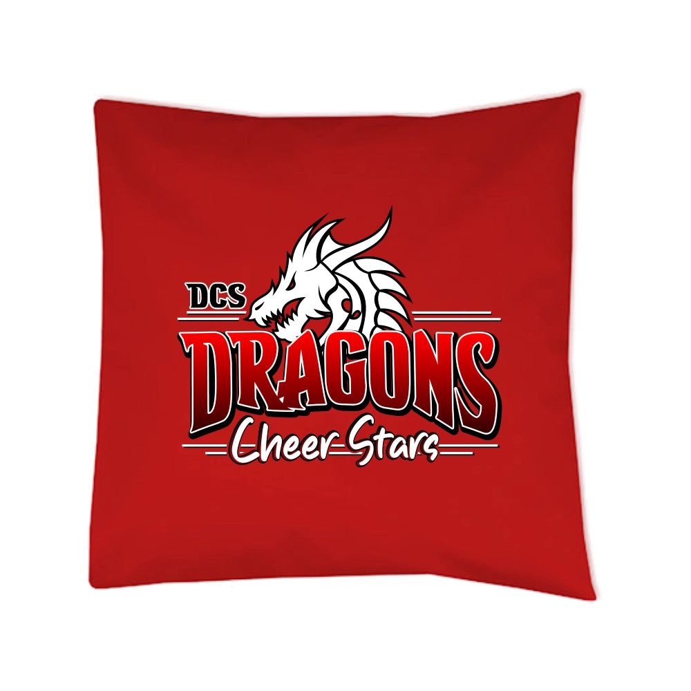 Dragons Cheer Stars Kissen (Red)