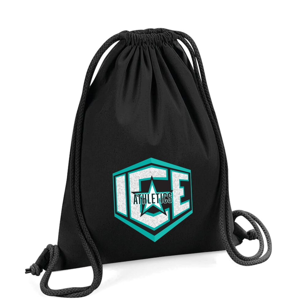 ICE Athletics Glitzerdruck Pombag(Black)