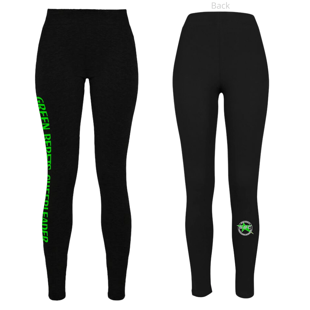 Green Berets Cheerleader Leggings (Black)