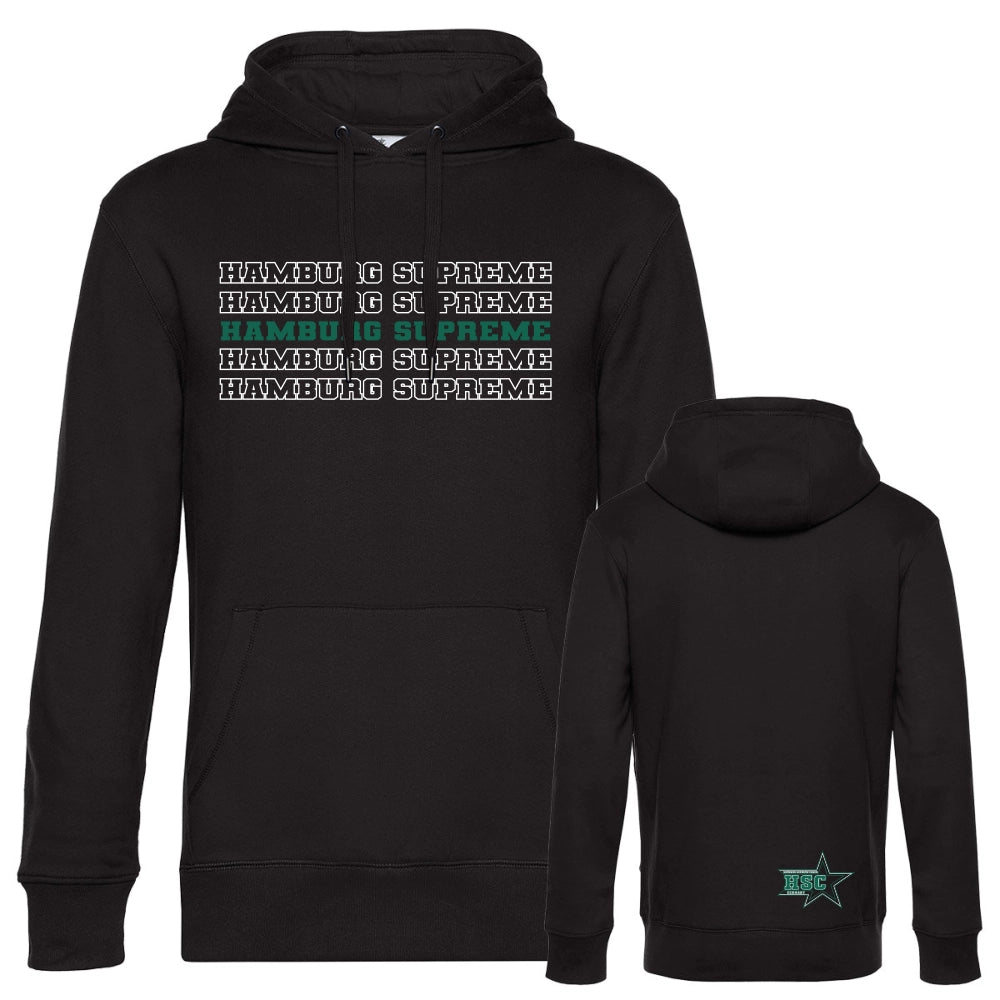 Hamburg Supreme Hoodie V2 (Deep Black)