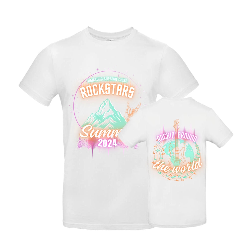 Hamburg Supreme Cheer Rockstars Summit-Shirt (White)