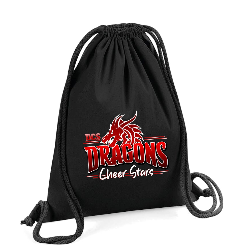 Dragons Cheer Stars PomBag (Black)
