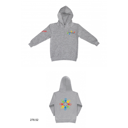 KIDS Hooded Sweatshirt Schillerschule bedruckt