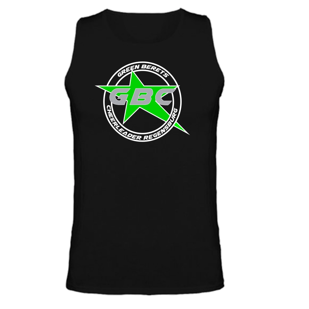 Green Berets Cheerleader Tank Top (Black)
