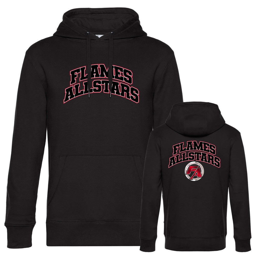 FLAMES ALLSTARS Hoodie (Deep Black)
