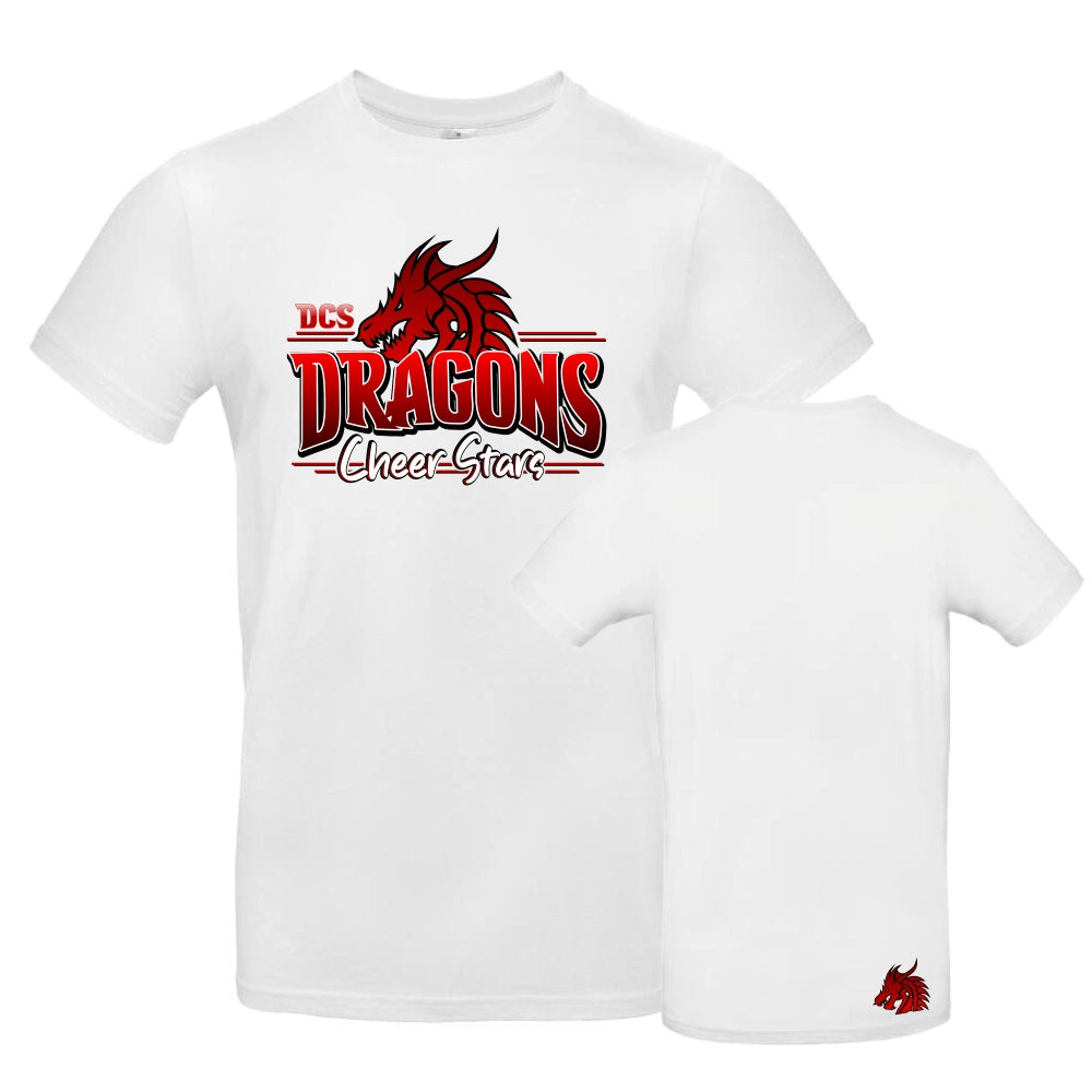 Dragons Cheer Stars Shirt (White)