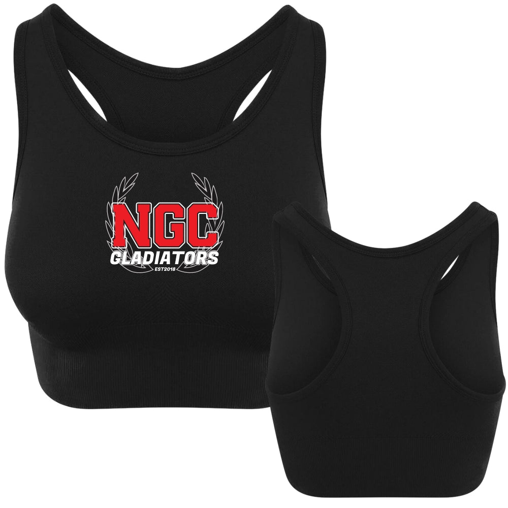 Neuss Gladiators Cheerleader Sportbra Black