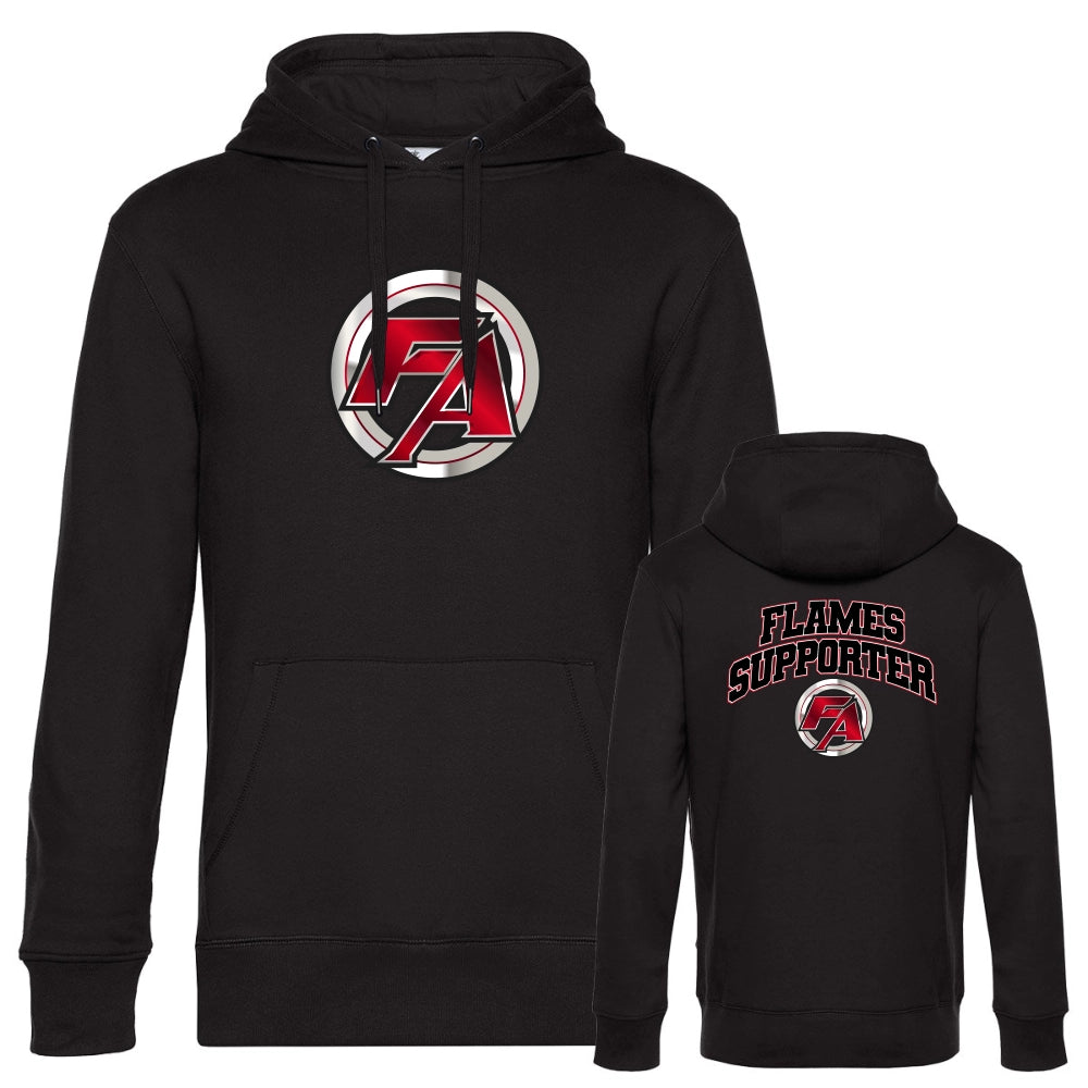 FLAMES ALLSTARS Supporter Hoodie (Deep Black)