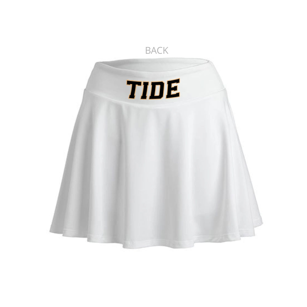 Tide Cheersport Heide Wide Skort (White)