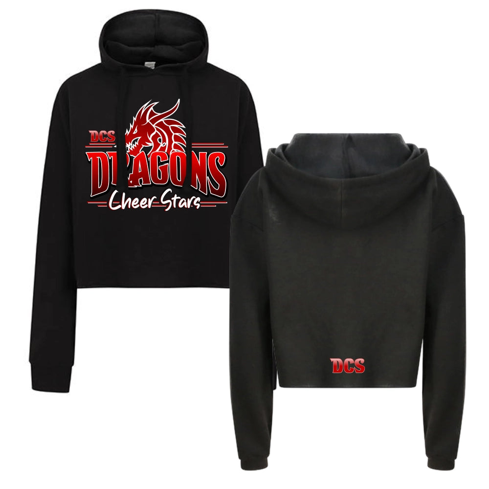 Dragons Cheer Stars Trainingshoodie “Flyer” (Jet Black)