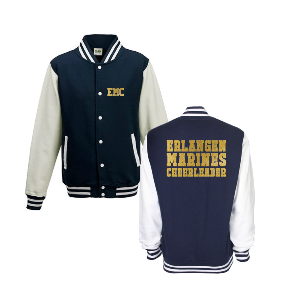 Erlangen Marines Cheerleader Collegejacke (Navy/White)