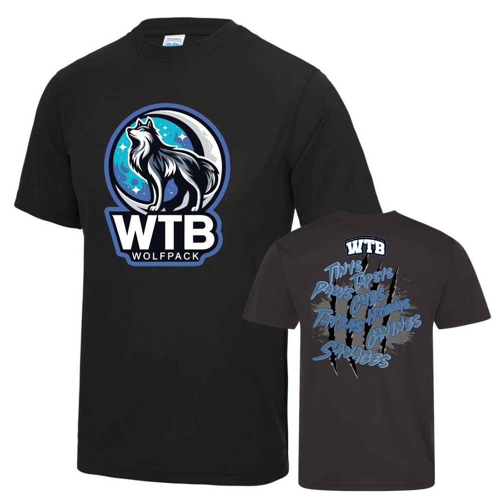 Wolfpack Cheerleading Seasonshirt (Black)