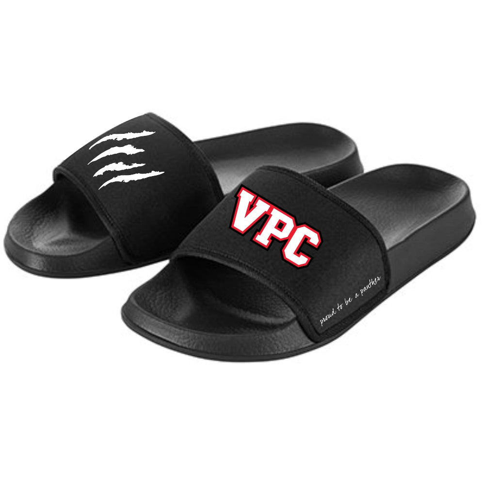 V-Town Panthers Badelatschen (Black)