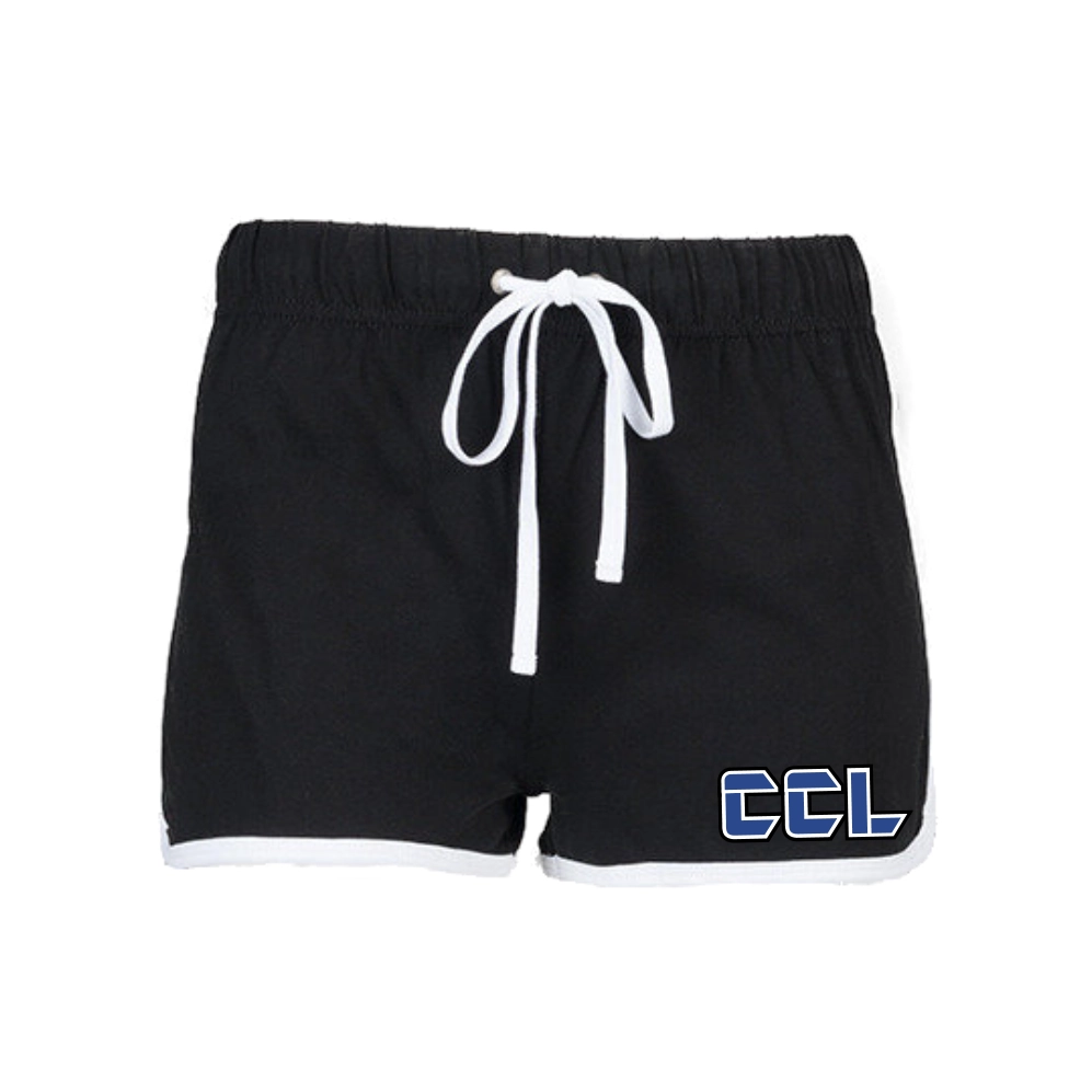 CCL Retro Shorts (Black/White)