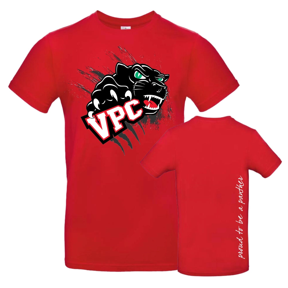 V-Town Panthers Cheerleader Fanshirt Red