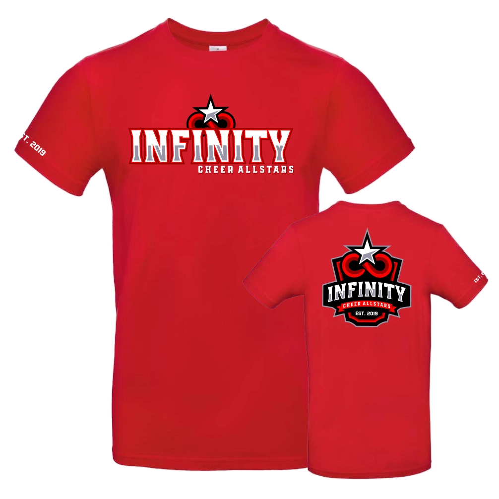 Infinity Cheer Allstars Shirt (Red)
