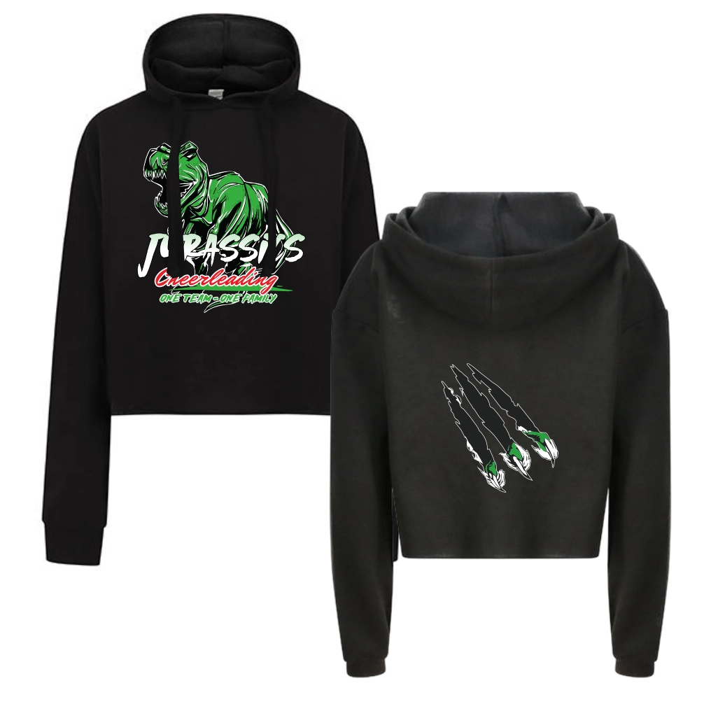 Jurassics Cheerleading Trainingshoodie “Flyer” (Jet Black)