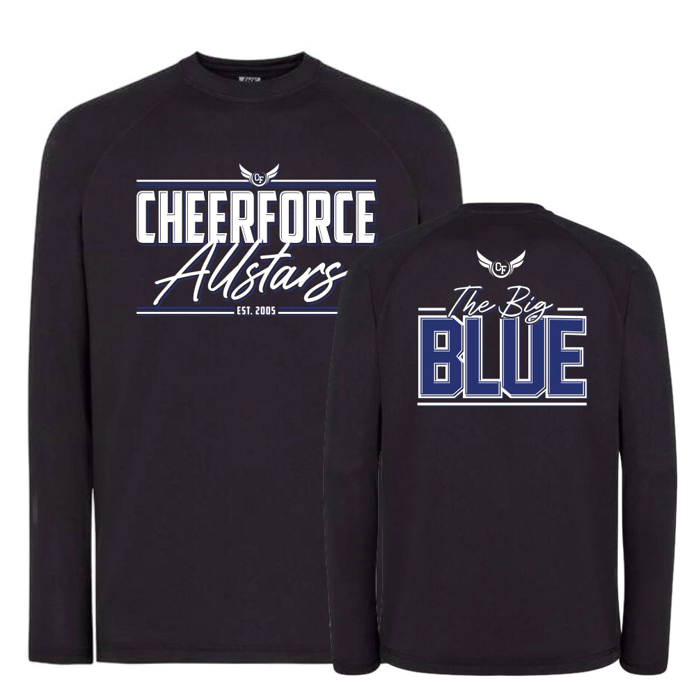 CHEERFORCE Trainingsshirt Long (Jet Black)