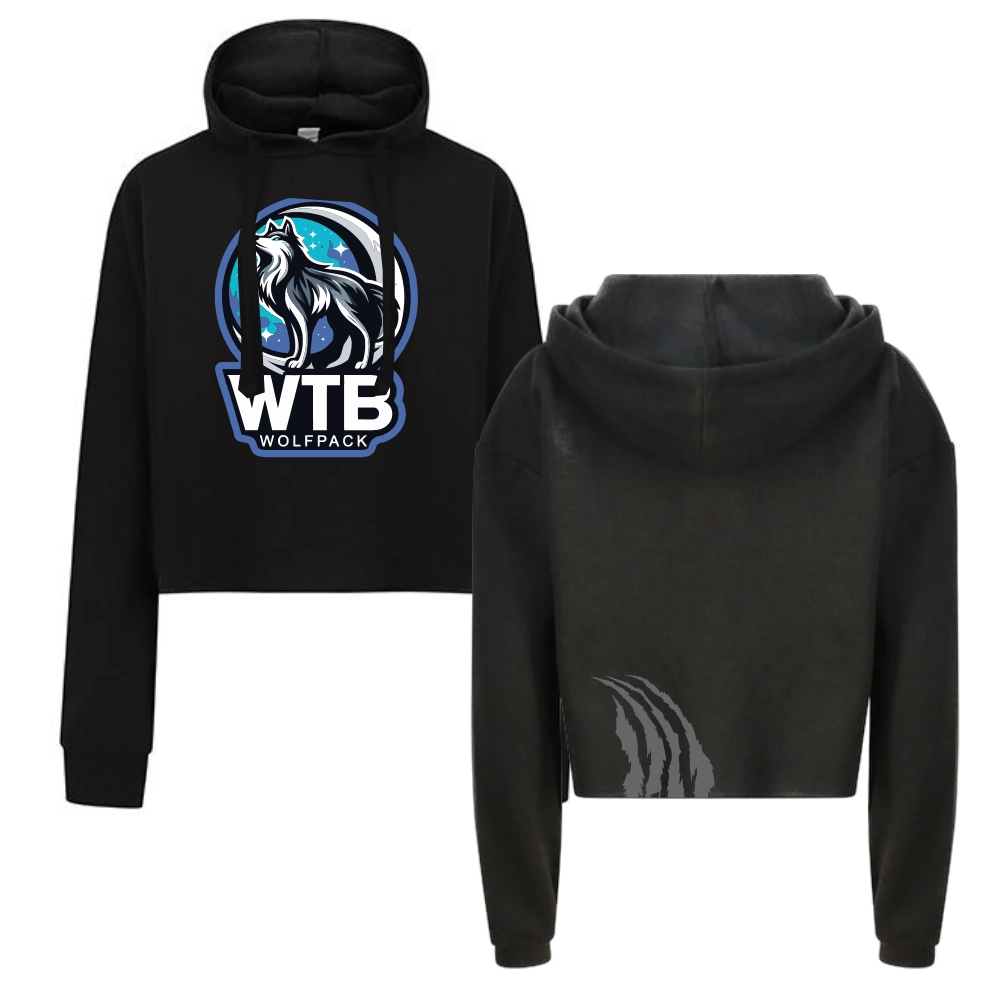Wolfpack Cheerleading Trainingshoodie “Flyer” (Black)