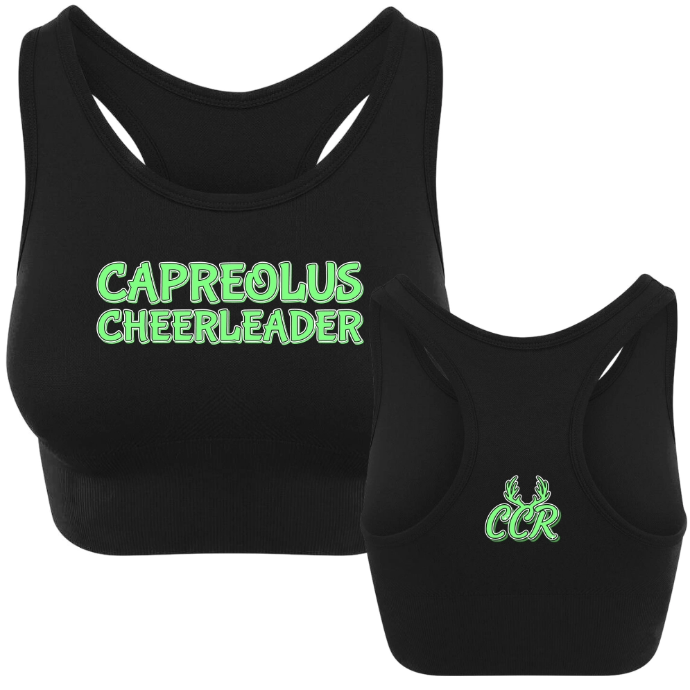 Capreolus Cheerleader Sportbra (Black)