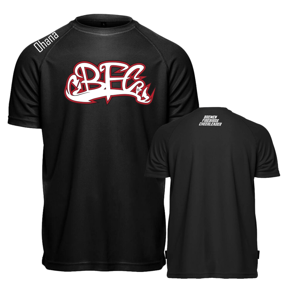 Bremen Firebirds Trainingsshirt (Jet Black)