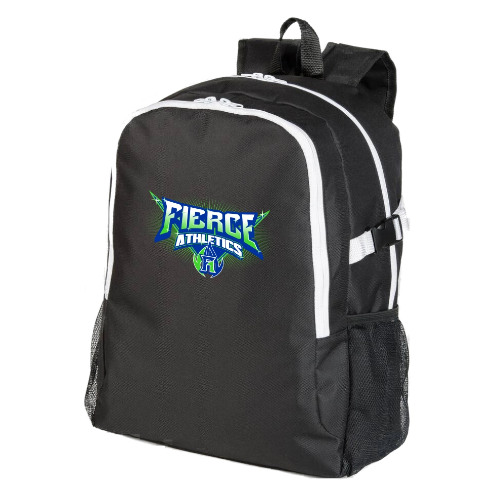 Fierce Athletics Rucksack (Black/White)