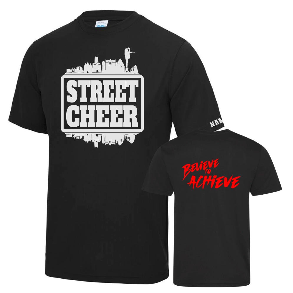 Street Cheer Shirt (Black)