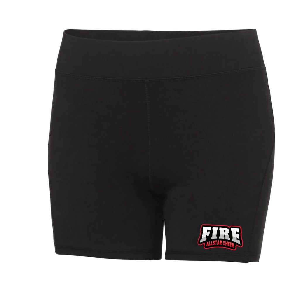 Fire Allstar Cheer Pro Shorts (Jet Black)