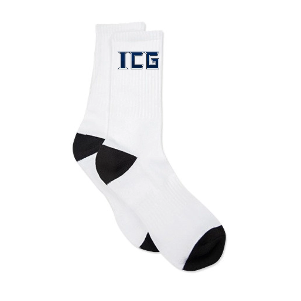Icequeens Socken (Weiss/Schwarz)