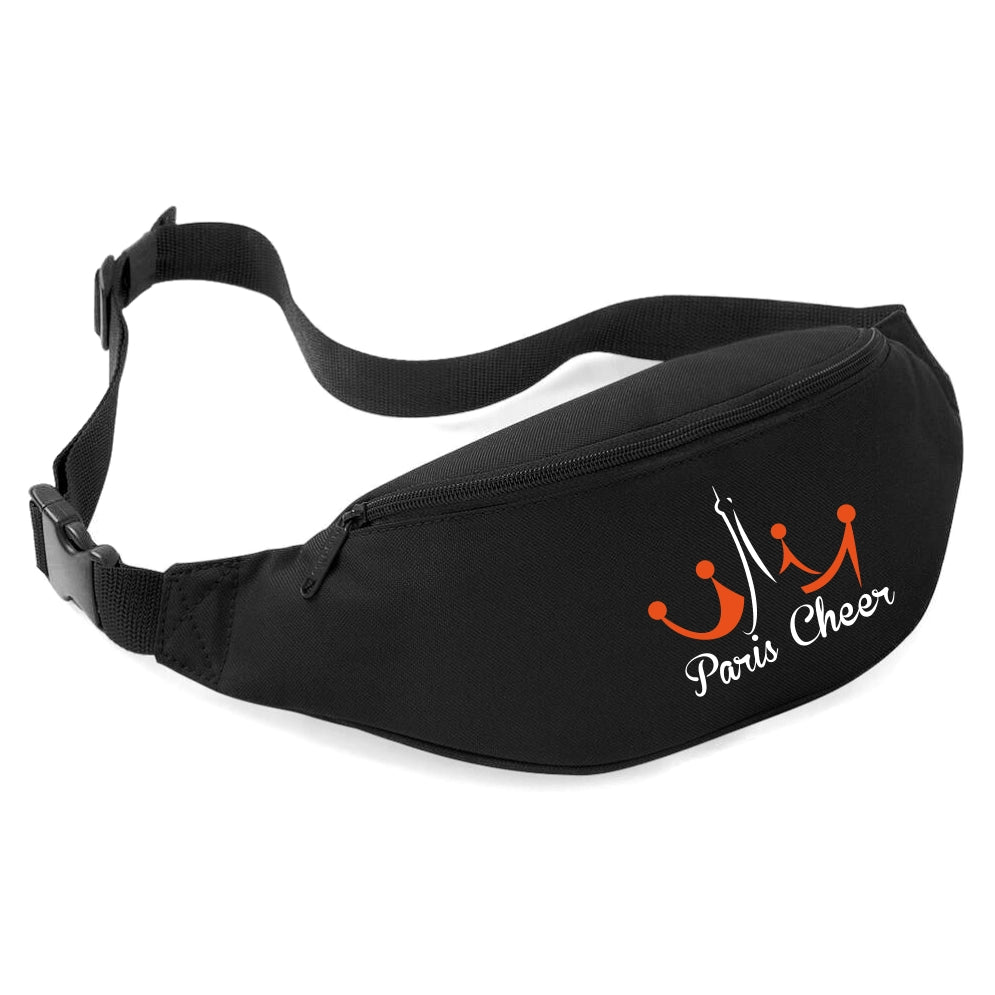 Paris Cheer Belt Bag (Black)