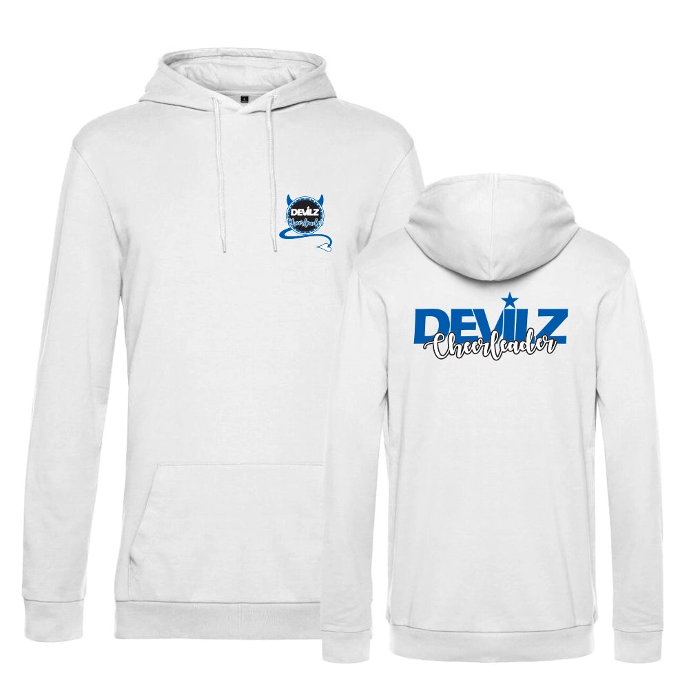 Devilz Cheerleader Hoodie (White)