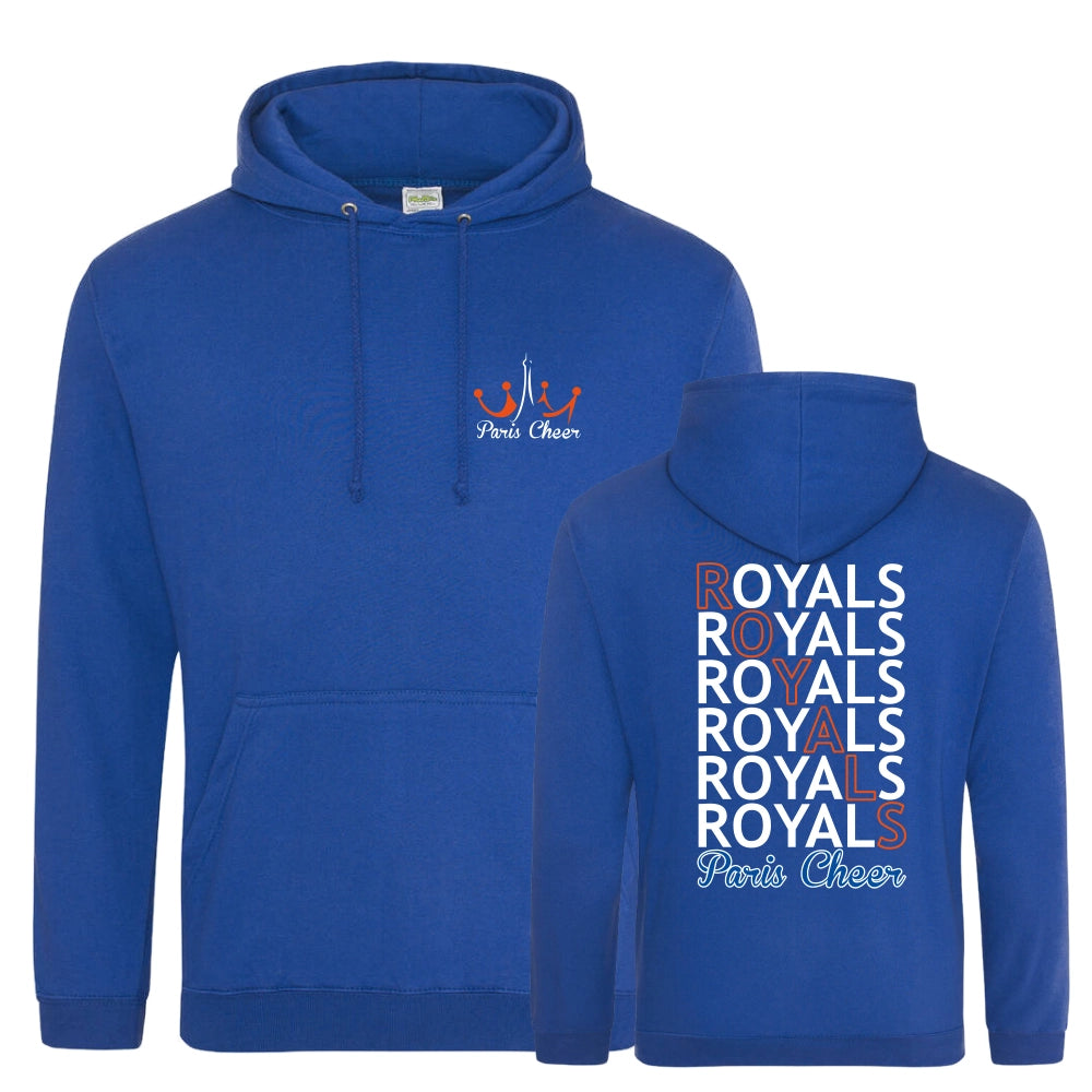 Paris Cheer Hoodie (Royal Blue)