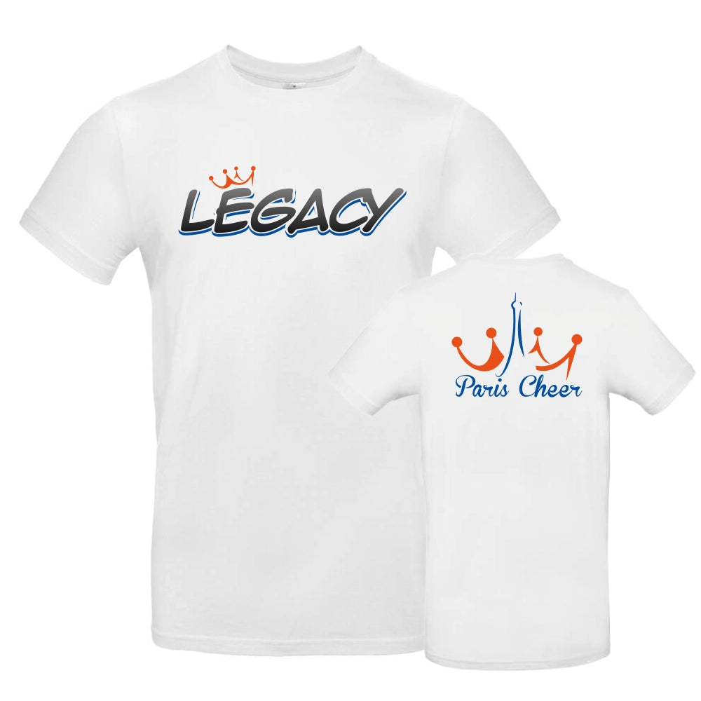 Paris Cheer Legacy Shirt (White)