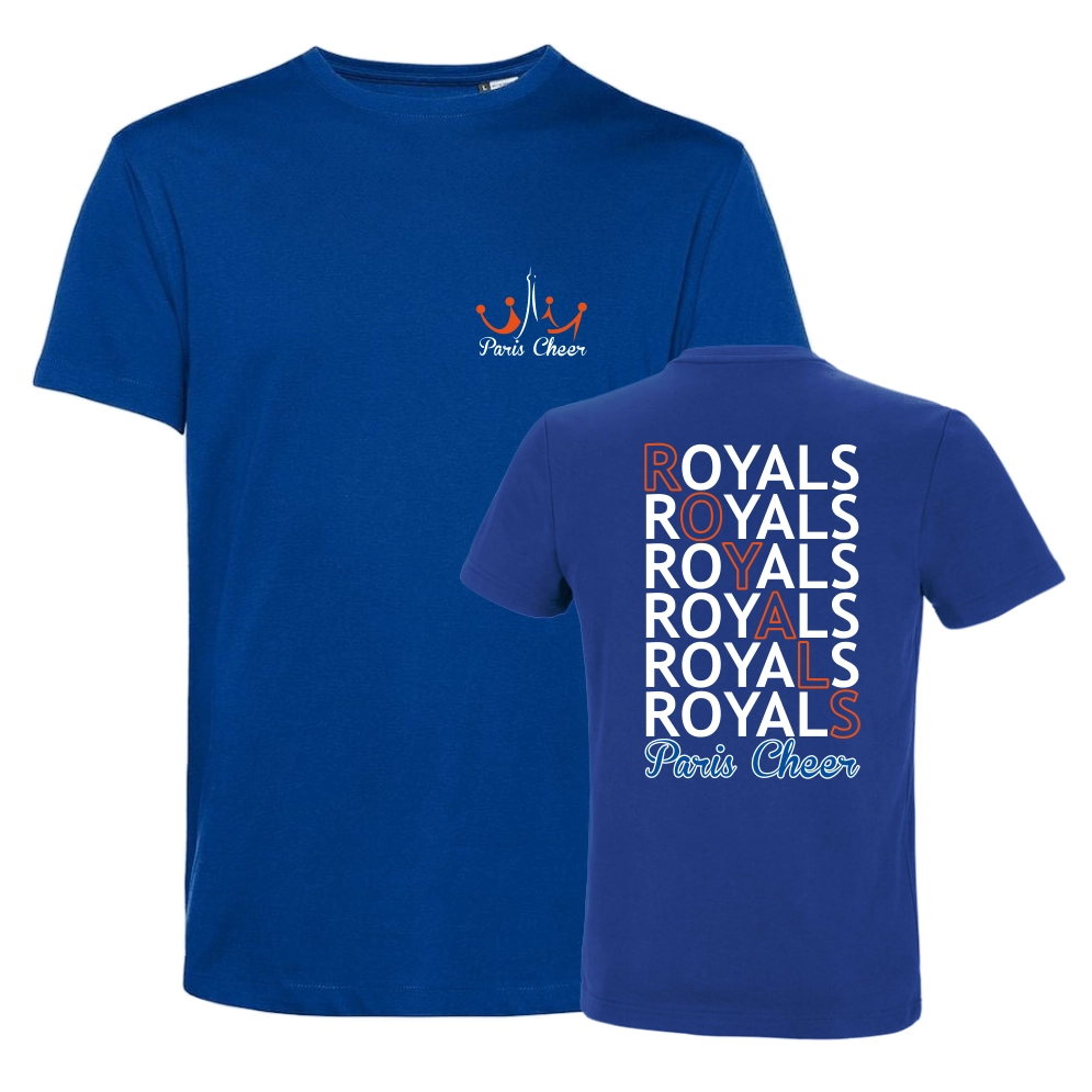 Paris Cheer Shirt (Royal Blue)