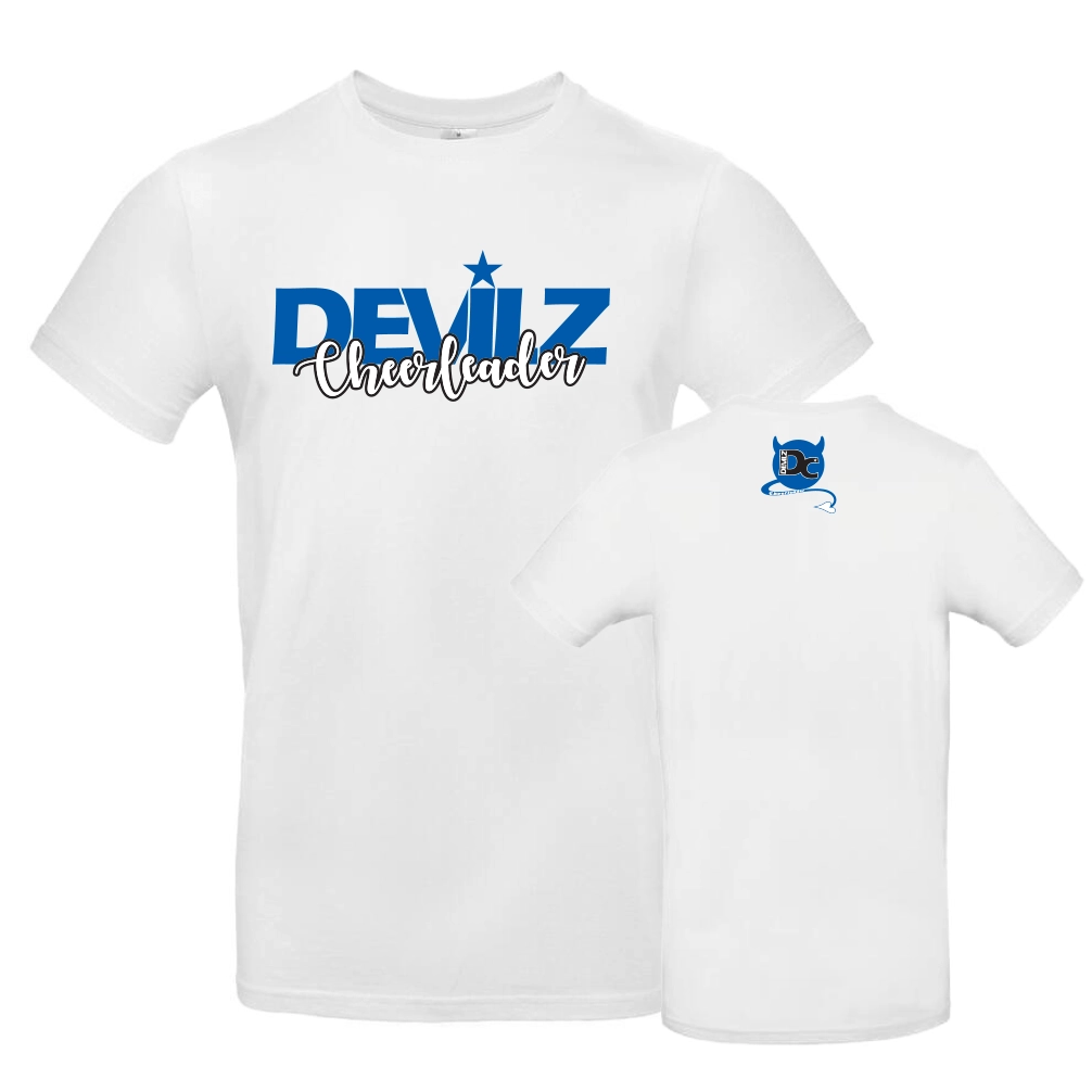 Devilz Cheerleader Shirt White
