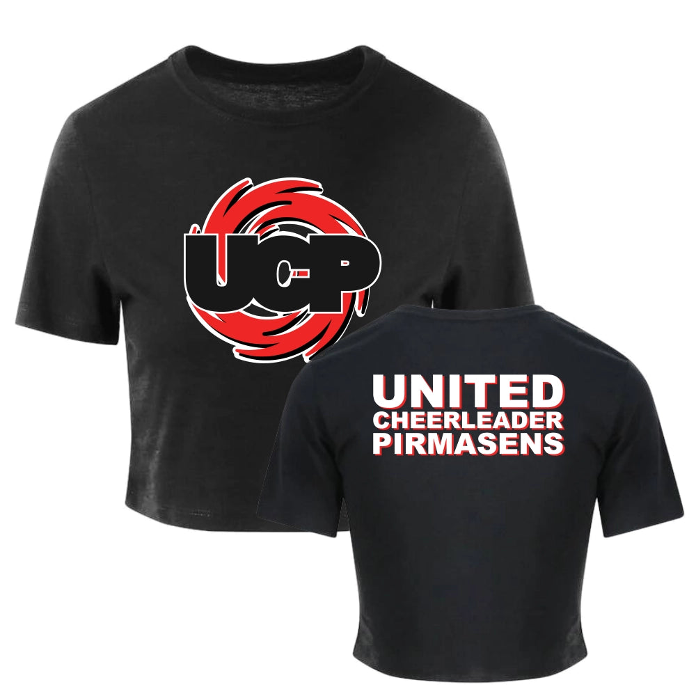 UCP Cropped Shirt (Solid Black)
