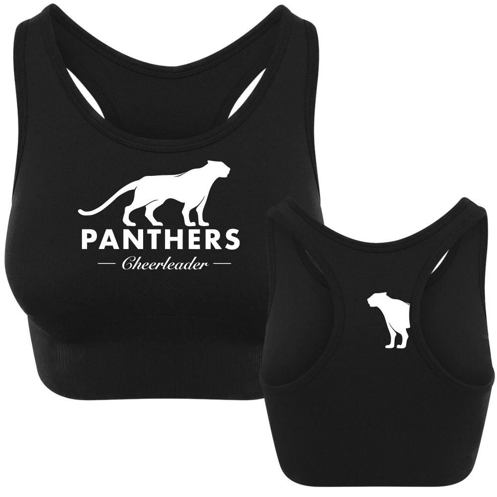 SVO Panthers Sport Bra (Jet Black)