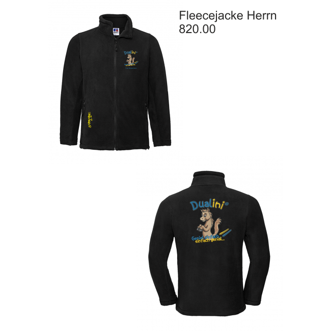 MEN Full Zip Outdoor Fleece Dualini