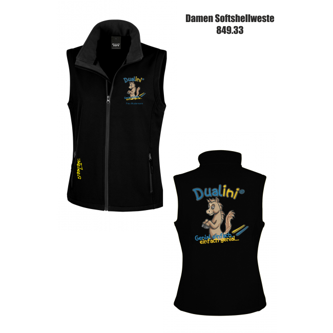 WOMAN Printable Softshell Bodywarmer Dualini