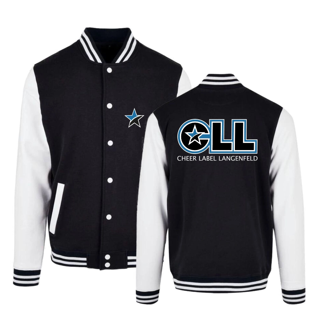 Cheer Label Langenfeld Collegejacke (Jet Black/White)