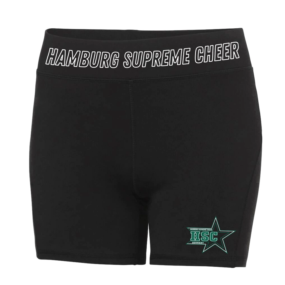 Hamburg Supreme Cheer Pro Shorts (Jet Black)