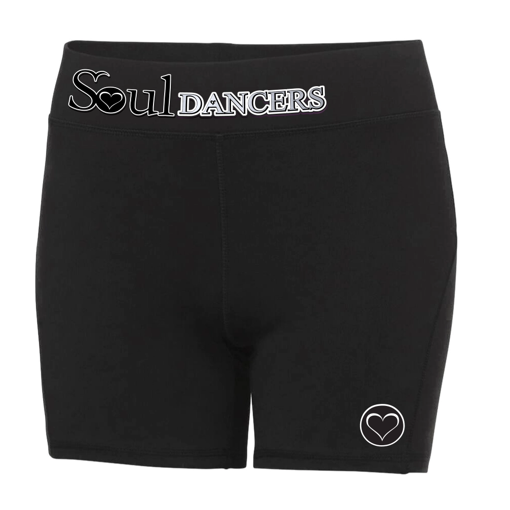 Soul Dancers Pro Shorts (Jet Black)