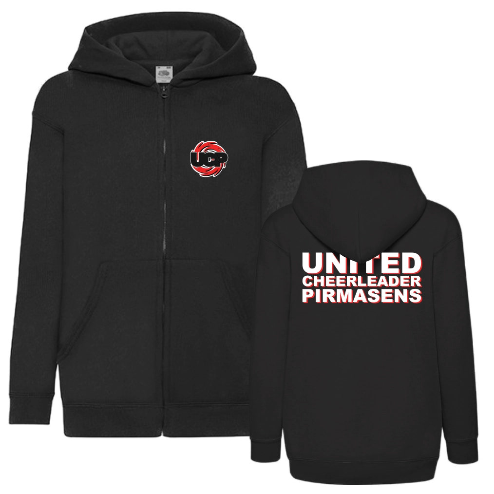 UCP Hooded Full Zip Sweat (Black)