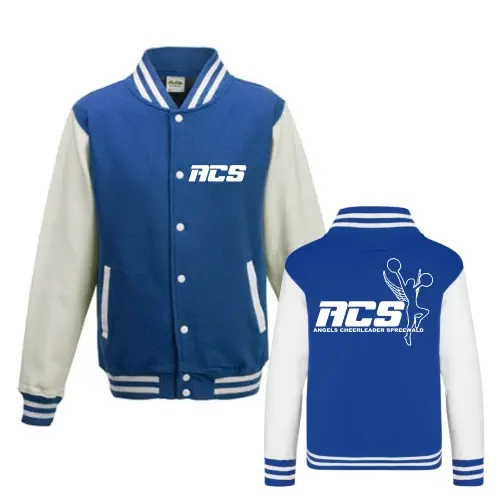 ACS Angels Cheerleader Spreewald Collegejacke (Royal Blue/White)