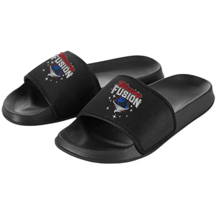 Blazing Fusion Badelatschen (Black)