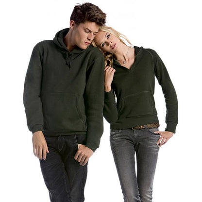 Kapuzen-Sweatshirt - WU620 bestickt Black Mamba VS mitte