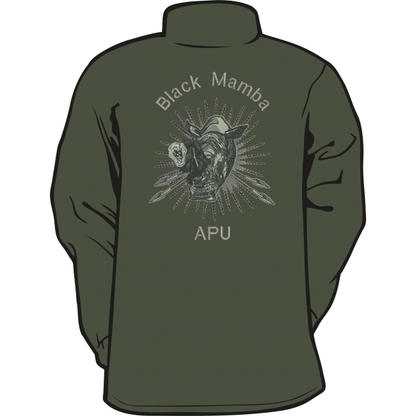 Waterproof Fleece Jacket - FU749 bestickt Black Mamba VS & RS